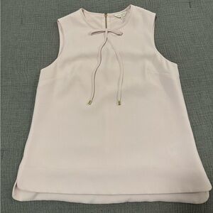Ted baker light pink silk top